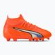 PUMA Ultra Pro FG/AG Jr children's football boots ultra orange/puma white/blue glimmer 2
