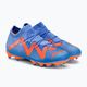 PUMA Future Match FG/AG JR children's football boots blue/orange 107195 01 4
