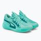 Men's basketball shoes PUMA Court Rider electric peppermint/green lagoon 4