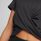 Women's yoga t-shirt PUMA Studio Yogini Lite Twist black 523164 01 6