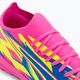 PUMA Ultra Match Energy TT men's football boots luminous pink/yellow alert/ultra blue 10