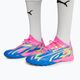 PUMA Ultra Match Energy TT men's football boots luminous pink/yellow alert/ultra blue 2