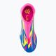PUMA Match Ll Energy TT + Mid Jr children's football boots luminous pink/ultra blue/yellow alert 6