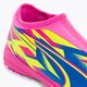 PUMA Match Ll Energy TT + Mid Jr children's football boots luminous pink/ultra blue/yellow alert 8