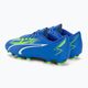 PUMA Ultra Play FG/AG Jr children's football boots ultra blue/puma white/pro green 3