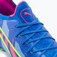 PUMA King Ultimate Energy FG/AG men's football boots ultra blue/luminous pink/luminous blue 8