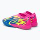 PUMA Ultra Match LL Energy IT+Mid Jr children's football boots luminous pink/ultra blue/yellow alert 3