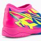 PUMA Ultra Match LL Energy IT+Mid Jr children's football boots luminous pink/ultra blue/yellow alert 9