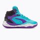 Men's basketball shoes PUMA Playmaker Pro Mid purple glimmer/bright aqua/strong gray/white 2
