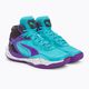 Men's basketball shoes PUMA Playmaker Pro Mid purple glimmer/bright aqua/strong gray/white 4