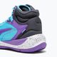 Men's basketball shoes PUMA Playmaker Pro Mid purple glimmer/bright aqua/strong gray/white 11