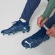 PUMA Future Match FG/AG men's football boots persian blue/puma white/pro green 2