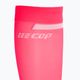 CEP Tall 4.0 men's compression running socks pink/black 3