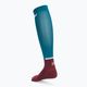CEP Tall 4.0 men's compression running socks petrol/dark red 4