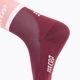 CEP Women's Compression Running Socks 4.0 Mid Cut rose/dark red 4
