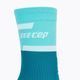 CEP Men's Compression Running Socks 4.0 Mid Cut ocean/petrol 3