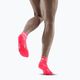 CEP Women's Compression Running Socks 4.0 Low Cut pink 3
