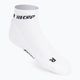 CEP Men's Compression Running Socks 4.0 Low Cut White 2