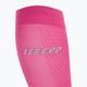 CEP Ultralight pink/dark red women's compression running socks 3