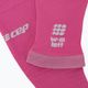 CEP Women's calf compression bands Ultralight pink/light grey 3