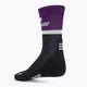 CEP Women's Compression Running Socks 4.0 Mid Cut violet/black 3