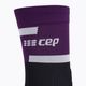 CEP Women's Compression Running Socks 4.0 Mid Cut violet/black 4