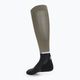 CEP Tall 4.0 men's compression running socks olive/black 3
