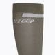 CEP Tall 4.0 men's compression running socks olive/black 4