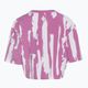 Women's adidas Thebe Magugu Allover Print Crop Tee semi pulse lilac/white shirt 2