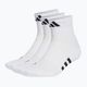 adidas Prf Cush Mid socks 3 pairs white