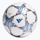 adidas UCL League 23/24 football white/silver metallic/bright cyan/royal blue size 5 2