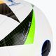 adidas Fussballiebe Trainig Euro 2024 football white/black/glow blue size 4 3