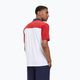 FILA men's polo shirt Lianshan Blocked bright white-true red 3