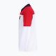 FILA men's polo shirt Lianshan Blocked bright white-true red 7