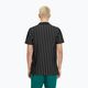 FILA men's polo shirt Luckenwalde black/bright white striped 3