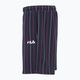 FILA men's shorts Lobito Pinstriped black iris/two colour stiped 7