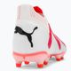 Men's football boots PUMA Future Pro FG/AG puma white/puma black/fire orchid 11