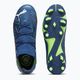 PUMA Future Pro FG/AG Jr children's football boots persian blue/puma white/pro green 11