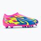 PUMA Ultra Match Ll Energy FG/AG Jr children's football boots luminous pink/ultra blue/yellow alert 2