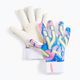PUMA Ultra Ultimate Energy Hybrid goalkeeper glove ultra blue/yellow alert/luminous pink 4