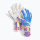 PUMA Future Ultimate Energy Nc goalkeeper glove ultra blue/yellow alert/luminous pink 4
