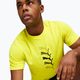 Men's training T-shirt PUMA Graphic Tee Puma Fit yellow burst 3