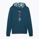 Men's football sweatshirt PUMA Neymar JR Creativity Logo Hoody ocean tropic/turquoise surf