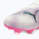 PUMA Future 7 Ultimate Low FG/AG white/black/poison pink/bright aqua/silver mist football boots 7
