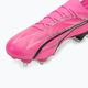PUMA Ultra Ultimate MxSG football boots poison pink/puma white/puma black 7