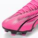 PUMA Ultra Pro FG/AG Jr poison pink/puma white/puma black children's football boots 7