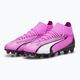 PUMA Ultra Pro FG/AG Jr poison pink/puma white/puma black children's football boots 10