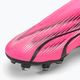 PUMA Ultra Match LL FG/AG Jr poison pink/puma white/puma black children's football boots 7