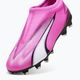 PUMA Ultra Match LL FG/AG Jr poison pink/puma white/puma black children's football boots 12