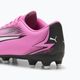 PUMA Ultra Play FG/AG Jr poison pink/puma white/puma black children's football boots 13